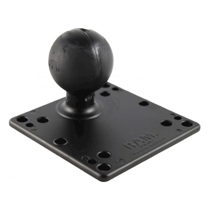 4.75" Square VESA Base with 2.25" Ball & Steel Reinforcement